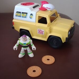 Imaginext Toy Story Pizza Planet Truck Buzz Light-year figure kids toy